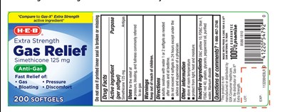 Heb Extra Strength Gas Relief 200 Softgels (Extra Strength Gas Relief Softgels)